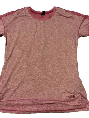 The North Face Heathered Pink Women's Short Sleeve Tee